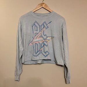 AC DC Crop Top